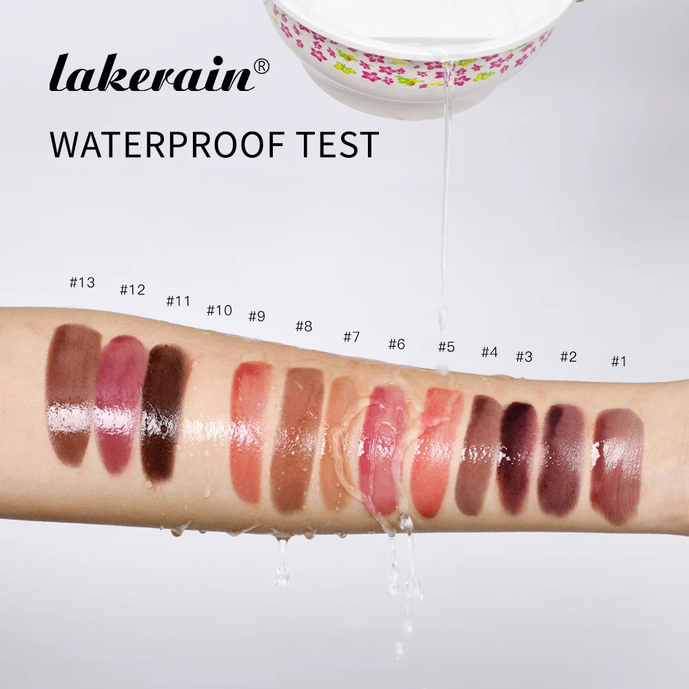 8ml Butter Non-stick Cup Gloss Lip Gloss Moisturizing Mirror Lip Gloss Lasting Color Lip glaze Dye Lip Liquid Makeup For Women