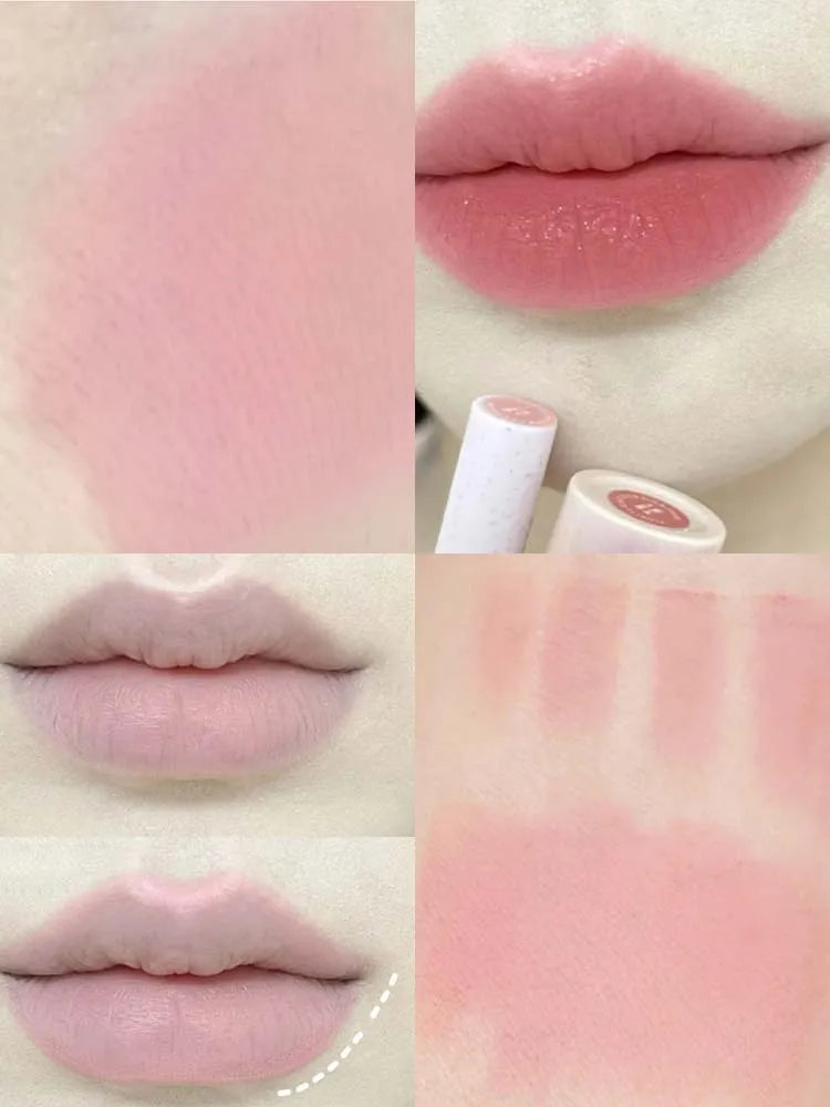 Light sweet and soft fog lipliner outlines the lip shape, lasting, not easy to fade, not take off makeup, nude pink lip liner