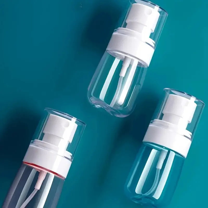 2Pack Refillable Spray Bottles 1oz/30ml Alcohol Atomizer Mini Fine Mist Liquid Containers for Skin Care Makeup Travel Accessorie