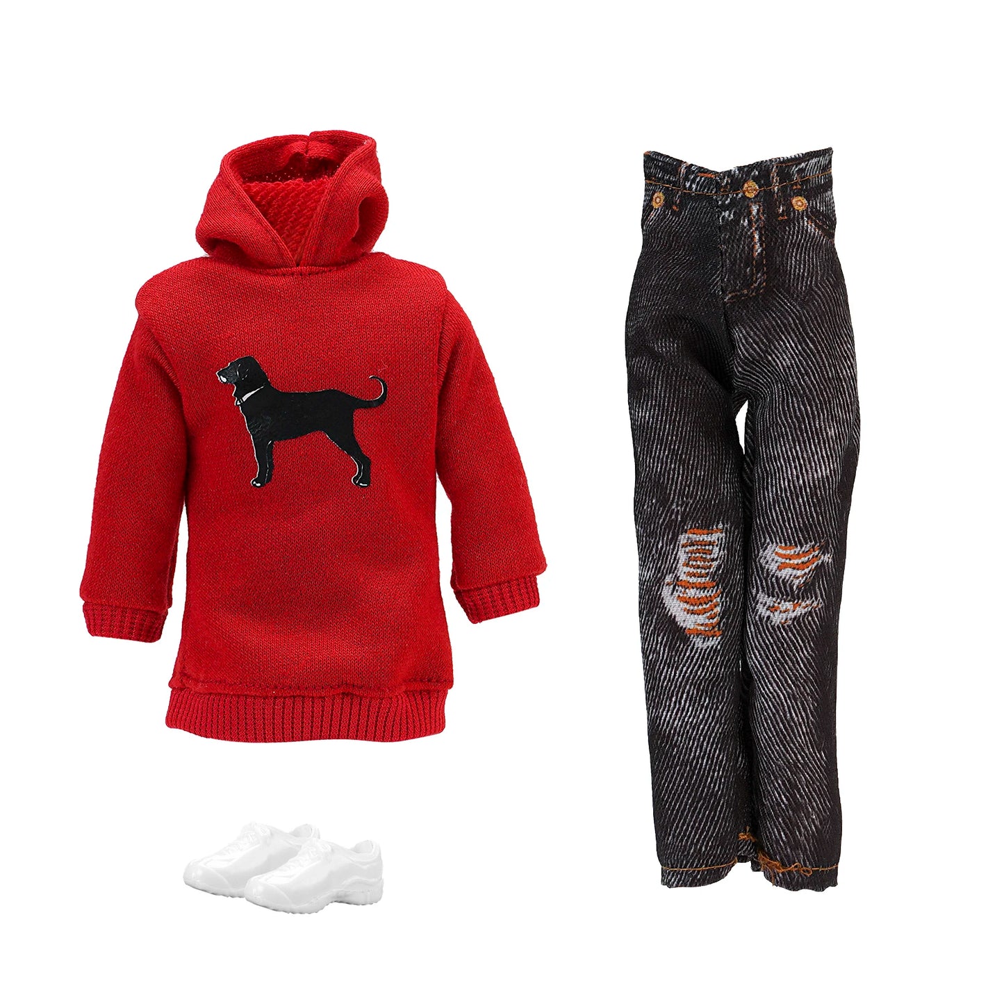 Doll Clothes Ken Doll Clothes Hoodie Sportswear Shirt Coat Outfit Set Doll Accessories Dressing Up Children's Toys,Girls Gift