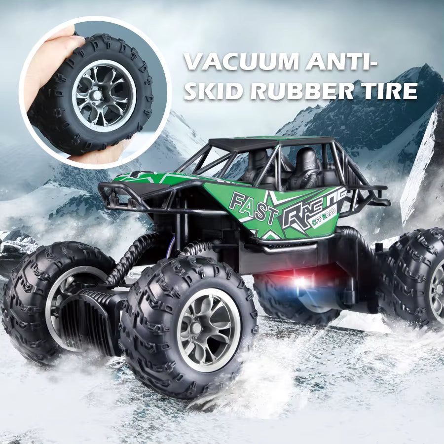 4-Way Remote Control Car with Lights