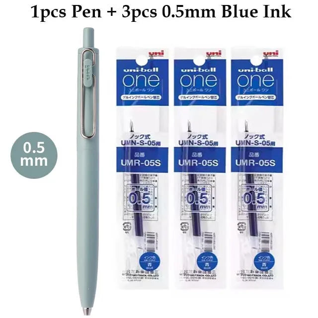 New Japan UNI Small Thick Core Gel Pen UMN-SF Summer Limited Thick Black Uniball One Low Center of Gravity Uniball Signature Pen