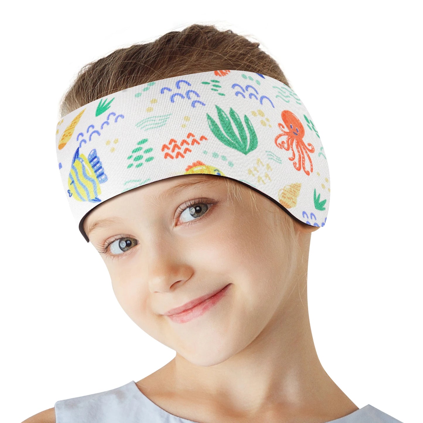 HeySplash Swimming Headband Swim Earplugs Kids Ear Plugs Ear Band Swimmer Ear Protection Elastic Neoprene Ear Guard