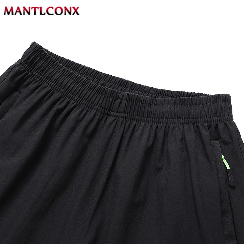 New Quick Dry Jogging Fitness Shorts Men Summer Sports Running Shorts Lightweight Bottoms Thin Breathable Beach Short Pants Male