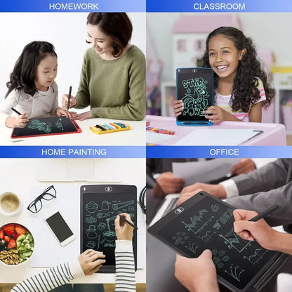 8.5/10/12/16 in LCD Drawing Board Writing Tablet Digit Magic Blackboard Art Painting Tool Kids Toys Brain Game Child's Gift