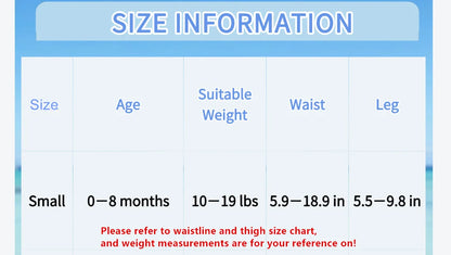 U PICK ALVABABY Swim Nappy Suitable for Swim Classes Fashion Design Reusable Swim Diaper for Baby Under 8 Months
