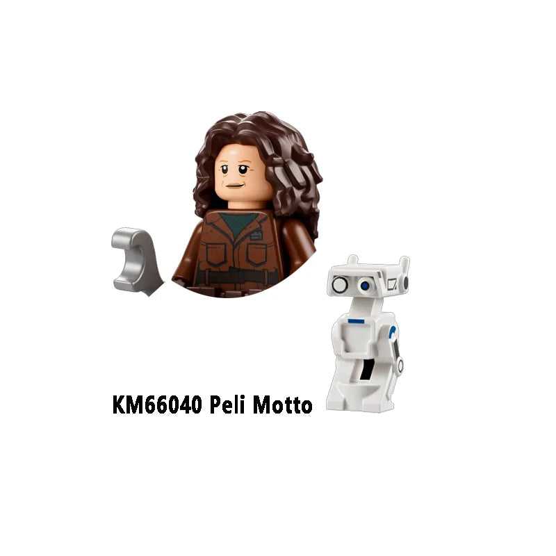Jedi Temple Guard Building Blocks Count Dooku Mini Mace Windu Figurine Ahsoka Tano Bricks Qui-Gon jinn Figure Kids Toys G0108