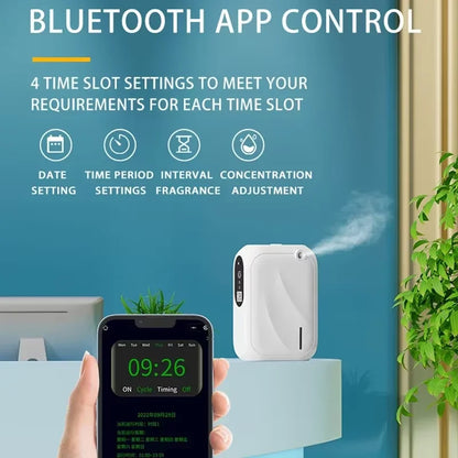 Scent Machine Wall Mounted Professional Aroma Diffuser Bluetooth Smell Distributor Electric Smell for Home Fragrance Diffuser