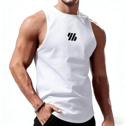 Men Sport Vest Summer Quick Dry Training Tanktop Workout Gym Singlets Man Fitness Tops Sleeveless Shirt Tee Running Tank Top Men