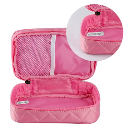 Women's cosmetic bag Double layer Waterproof makeup bag travel essentials organizer large capacity Multifunction toiletry bag