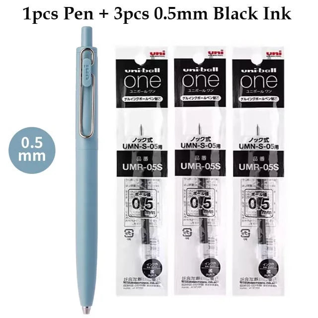New Japan UNI Small Thick Core Gel Pen UMN-SF Summer Limited Thick Black Uniball One Low Center of Gravity Uniball Signature Pen