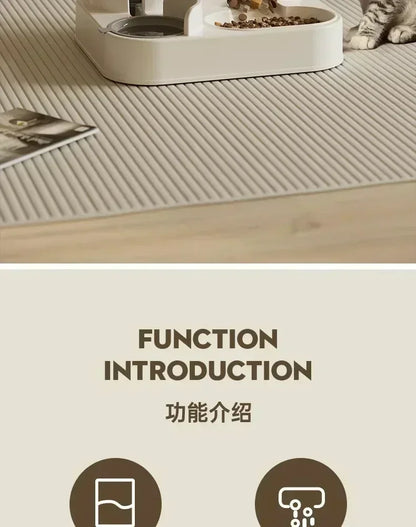 Ee2 In 1 Gravity Pet Feeder Water Dispenser Strike,Automatic Cat Dog Food Water Bowl Basin Dogs Pet Supplies