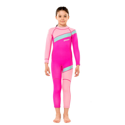 Hisea Childen Wetsuits 2.5mm Neoprene Elastic Swimming Surfing Spearfishing Suit Wetsuit Boys Swimsuit Equipent Diving Equipment