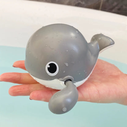 New Summer Bathroom Bath Shower Baby Clockwork Swimming Children Play Water Cute Little Duck Bathing Bathtub Toys For Kid Gifts
