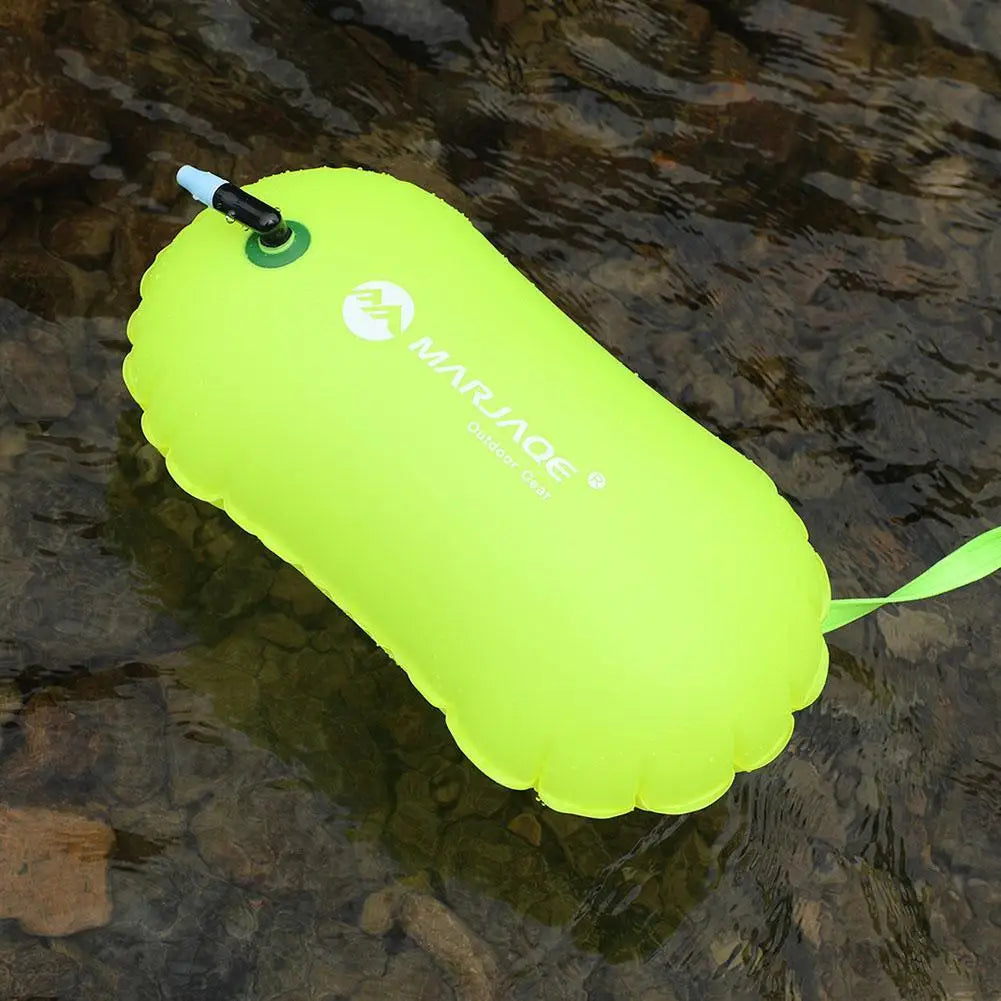 3 colors Swimming Float Bag Thickened Buoy Anti Drowning Drifting Ball Swimming Bunch Canoe Storage Drifting Bag