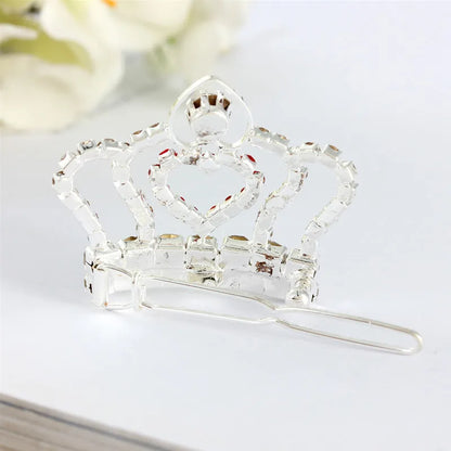 Bling Pearl Dog Collar Small and Medium Dogs Crown Hair Clips Puppy Accessories Doggy Heart and Bone Necklace Pet Supplies