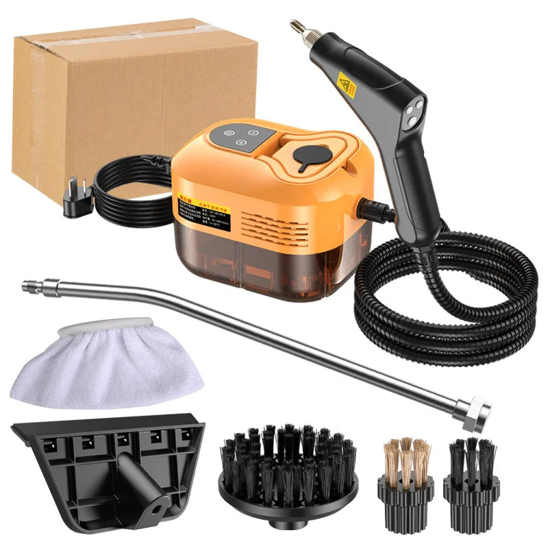 220V Pressure Handheld High Steam Cleaners Air Conditioners Kitchen Hood Car 2500W Steam Clean Floor Steam Cleaning Tool