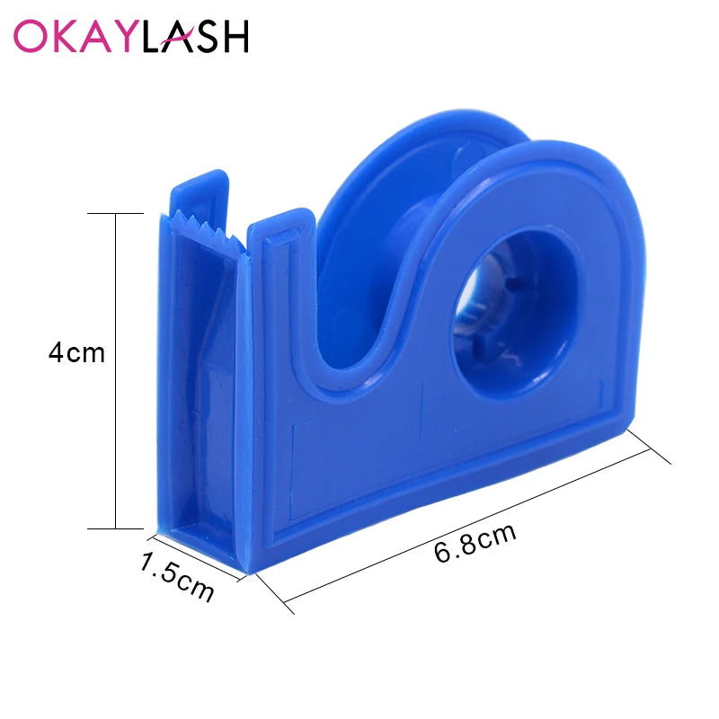 Kekelala 4 Rolls Colorful Eyelash Extension Tapes Soft Medical Breathable Adhesive Tape Cutter for False Lashes Makeup Tools
