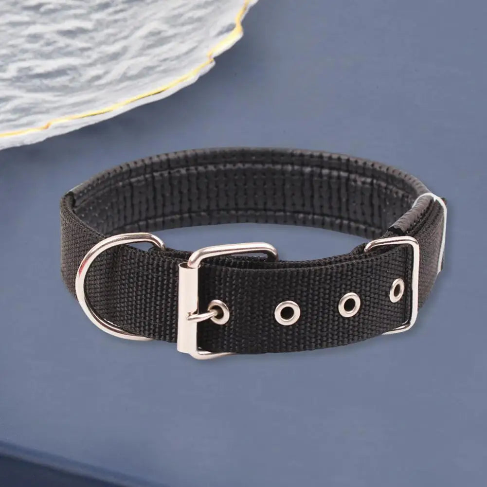 Dog Collars，Nylon，Adjustable Dog Neck Circle，Long-lasting Pet Neck Strap，with Traction Ring，Teddy Keji Pitbull，Pet Supplies