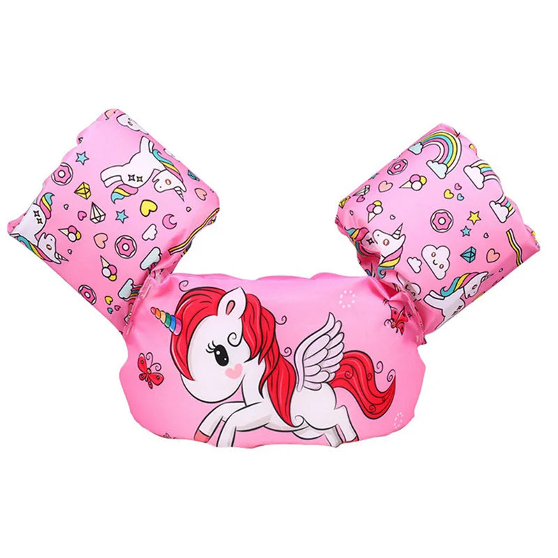 Pool Float Accessory Learning Swimming Vest Foam Buoyancy Armbands Better than Inflatable Ring