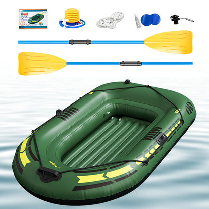 High Quality 0.4mm PVC Iatable Kayak Canoe Rowing Air Boat DoubleDrifting Diving Iatable Boat Fishing Boat