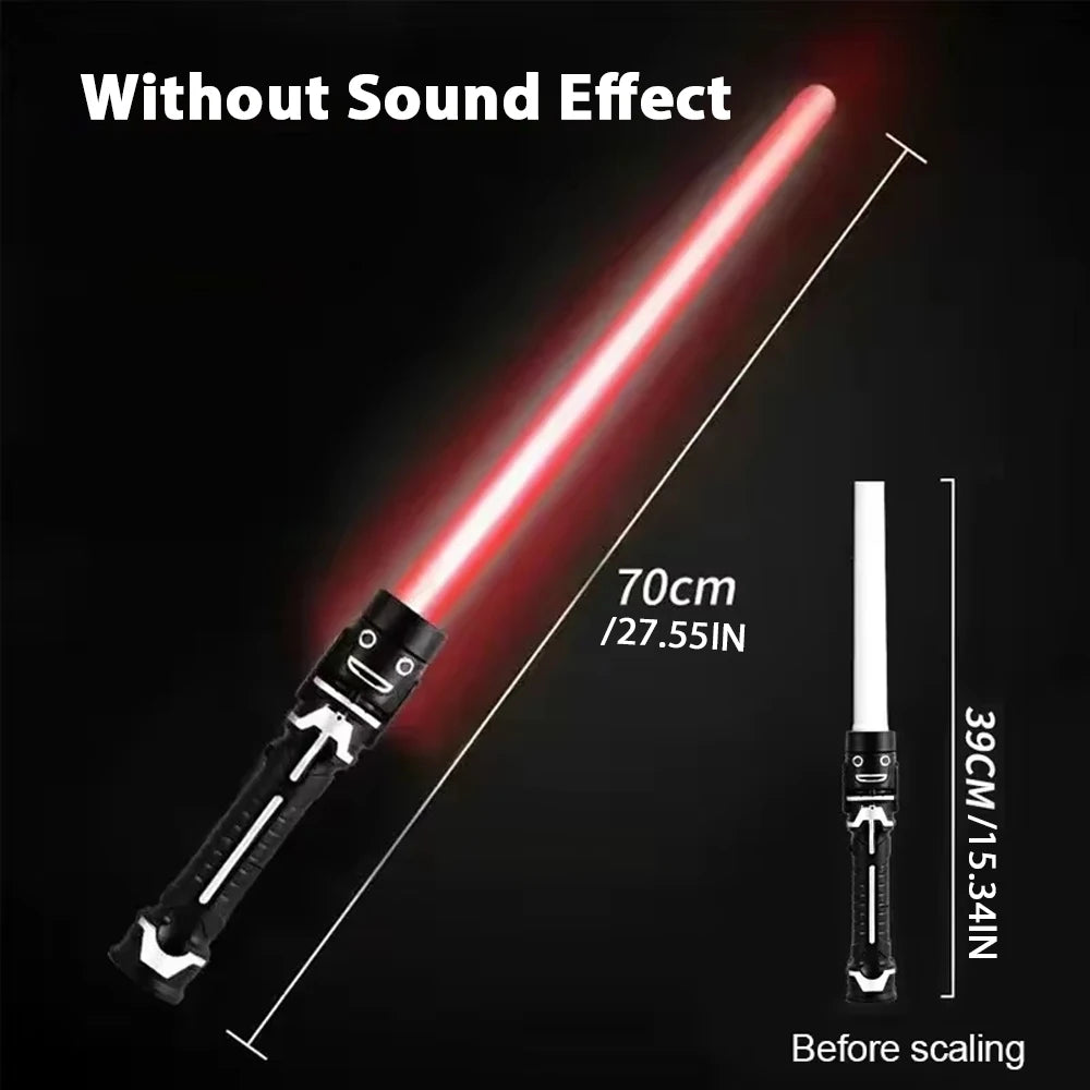 1PC Cyberpunk LED Sword,Retractable Light Saber Sword Toys, Masquerade Party And Halloween Props
