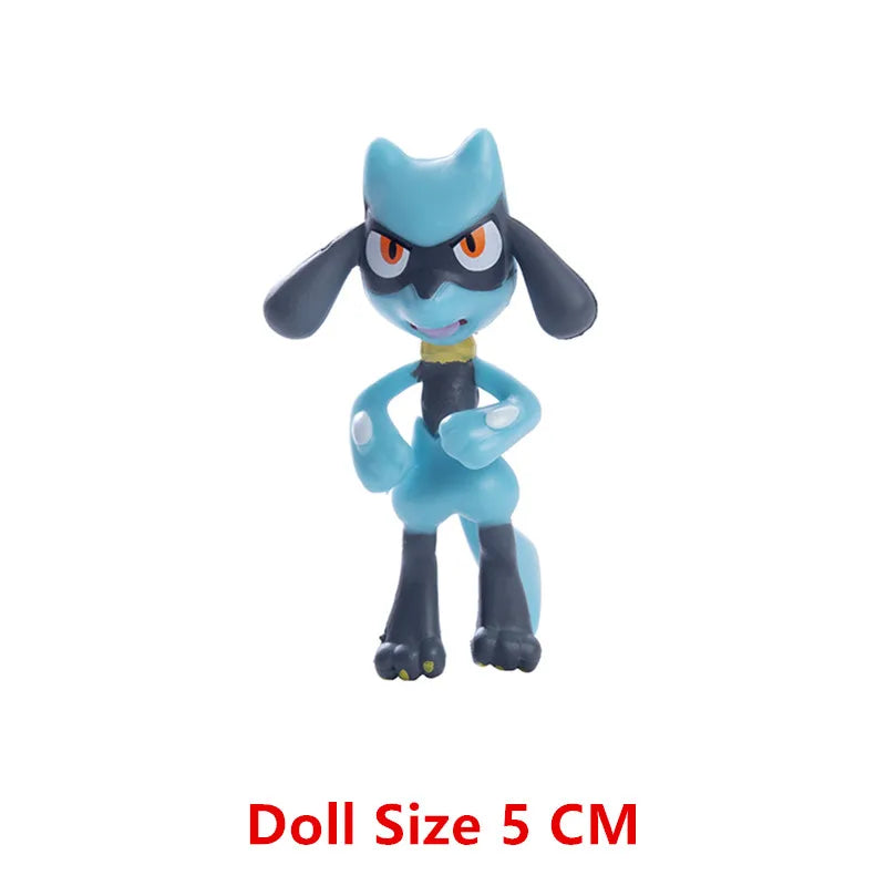 New Pokemon Anime Figure Pikachu Greninja Mewtwo Mew Cartoons Figure  Pocket Monster Action Model Toys Gifts Bulk Buy Lot