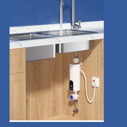 5500W 220V 110V Electric Instant Water Heater Tankless Kitchen Home Bathroom Shower Fast Hot Water LCD Digital Display 히터 순간온수기