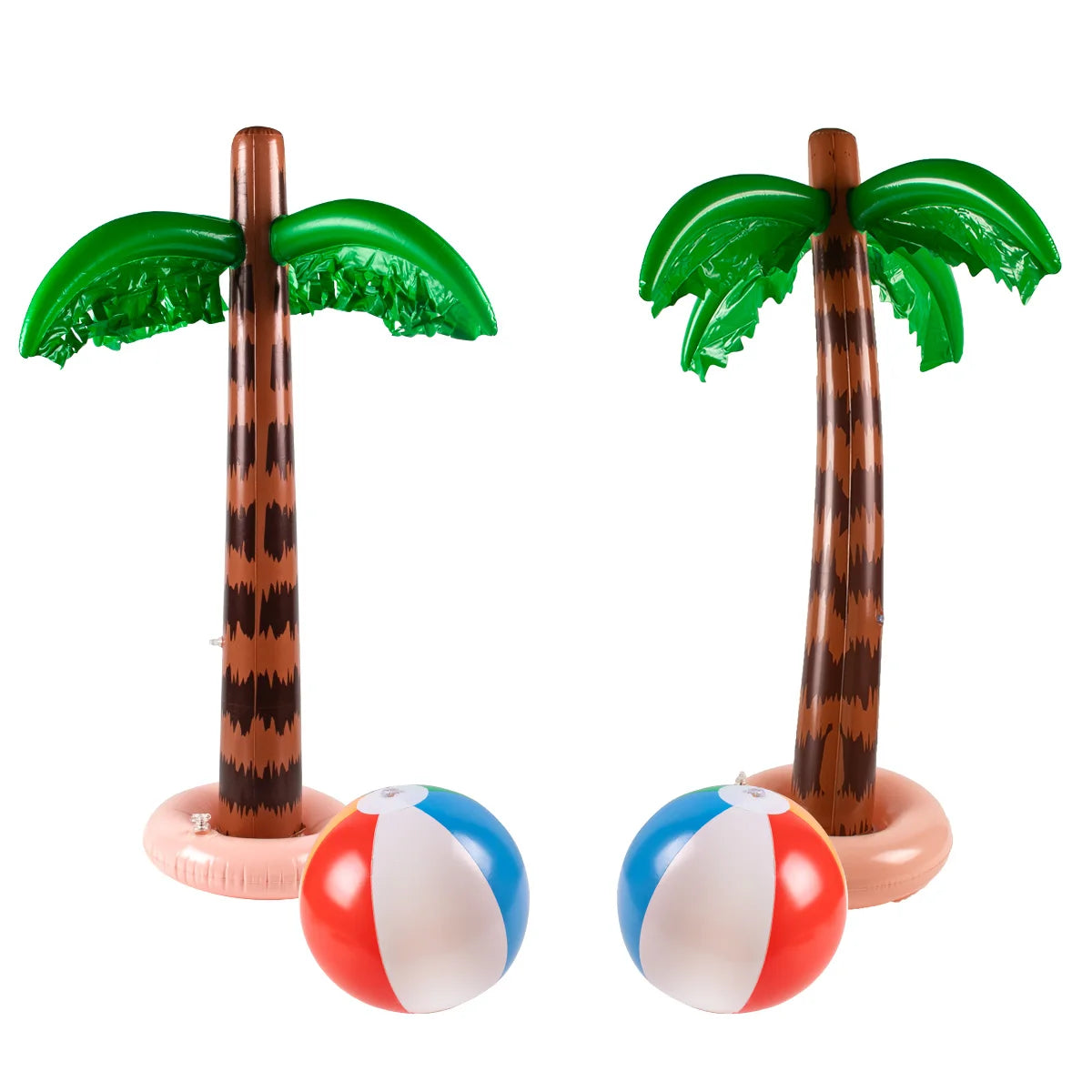 Hawaiian Party Decorations Inflatable Palm Tree Coconut Tree Balloon Tropical Beach Party Toys Luau Birthday Party decorations