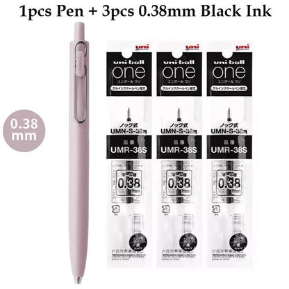 New Japan UNI Small Thick Core Gel Pen UMN-SF Summer Limited Thick Black Uniball One Low Center of Gravity Uniball Signature Pen