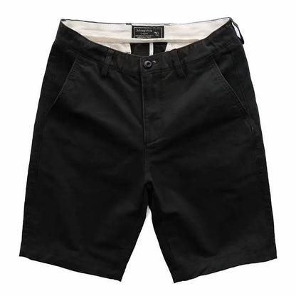 2024 New Summer American Retro Outdoor Hip Hop Men's Fashion Elastic Waist Zipper Minimalist Beach Leisure High Street Shorts