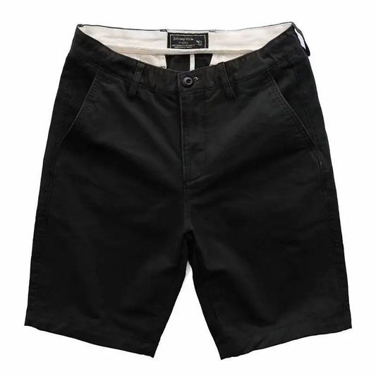 2024 New Summer American Retro Outdoor Hip Hop Men's Fashion Elastic Waist Zipper Minimalist Beach Leisure High Street Shorts