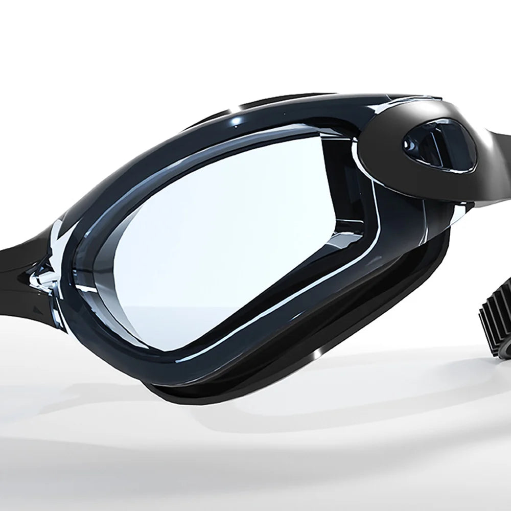 Creative HD Summer Swimming Goggles Anti Fog Waterproof Swim Eyewear Adjustable Silicone Diving Swim Glasses Men Women