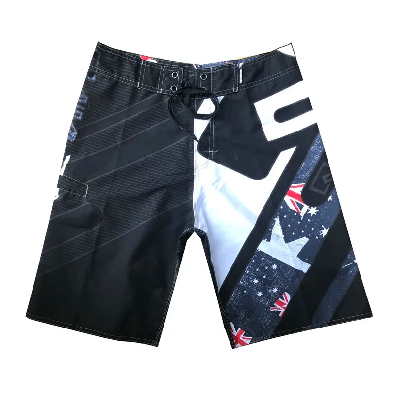 Plus Size Men's Swimming Shorts Board Shorts Bermuda Surfing Swim Shorts Dry Fit Boardshorts Swimwear Trunks Running Beach Pants