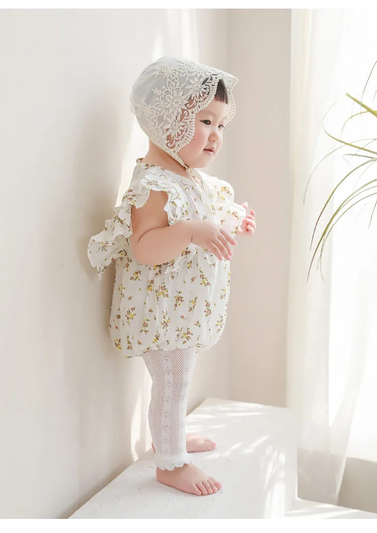 Summer Girls Pants Mesh Thin Baby Lace Pantyhose Outside Wear Summer Baby Stockingds Anti-Mosquito Kids Leggings For Girls