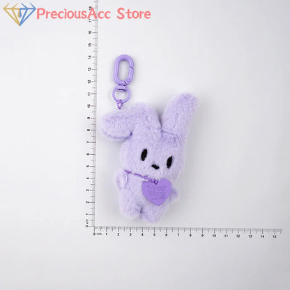Kawaii Cartoon Rabbit Cute Plush Toys Doll Keychain Creative Backpack Pendant Decoration Kids Children Girls Boys Gifts