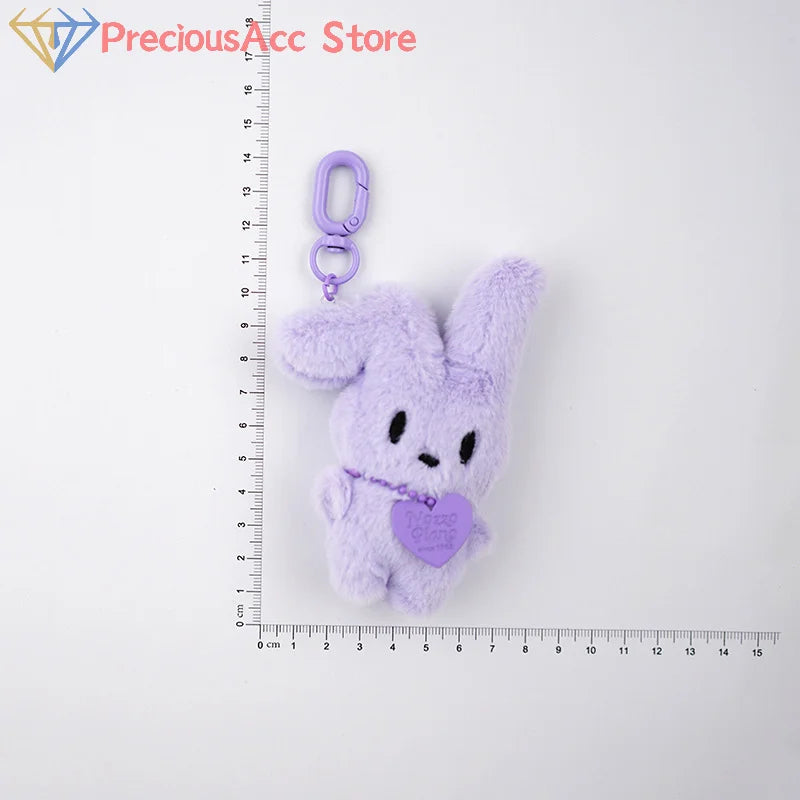 Kawaii Cartoon Rabbit Cute Plush Toys Doll Keychain Creative Backpack Pendant Decoration Kids Children Girls Boys Gifts