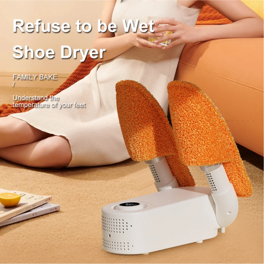 Smart Shoe Dryer Digital Display Shoe Drier Home Dryer for Shoes Shoe Warmer Essential for Plum Rain Season