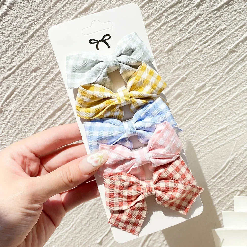 5/7pcs Baby Girl Hair Clips Set Cute Floral Bow Bunny Princess Hairpin for Toddler Girl Lovely Bang Side Clip Hair Accessories