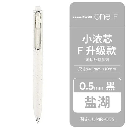 New Japan UNI Small Thick Core Gel Pen UMN-SF Summer Limited Thick Black Uniball One Low Center of Gravity Uniball Signature Pen