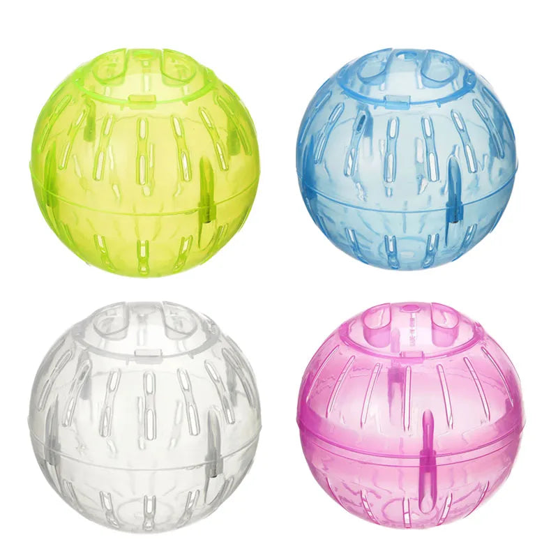 10CM Plastic Outdoor Sport Ball Grounder Rat Small Pet Rodent Mice Jogging Ball Toy Hamster Gerbil Rat Exercise Balls Play Toys