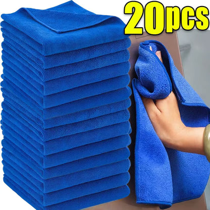20Pcs Microfiber Towels Car Wash Drying Cloth