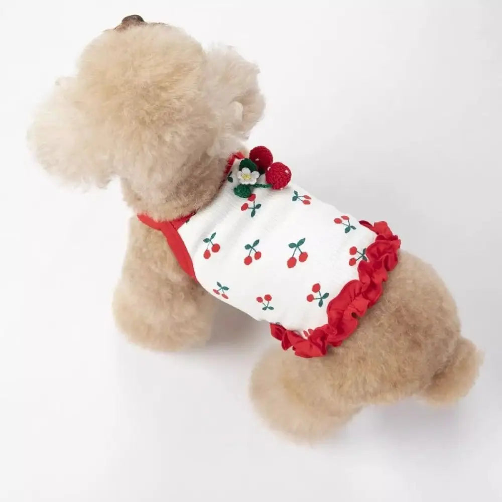 Pet Supplies Cute Little Dog Summer Strap Soft Fashion Dog Vest Breathable Pet Clothes for Kittens Puppy