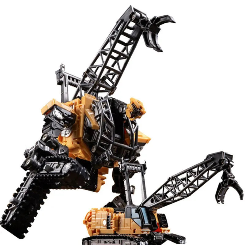 AOYI Cool 8 IN 1 Oversize Devastator Toys Boy Anime Hook Action Figures Robot Car Engineering  Vehicle Model Kids