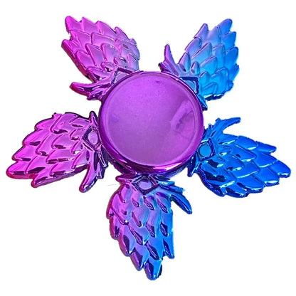 ABS Colorful Fidget Spinner Anti-Anxiety Toys Spinners Relieves Stress Fingertip Gyroscope for Reducing Adult Kids Decompression