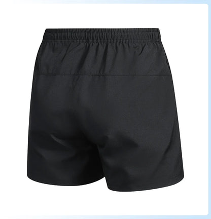 2025 New Summer Men's Beach Shorts Beach New Models Solid Color Fashion Leisure Comfortable Elastic Waist Double Pockets Cool