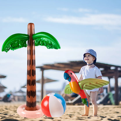 Hawaiian Party Decorations Inflatable Palm Tree Coconut Tree Balloon Tropical Beach Party Toys Luau Birthday Party decorations
