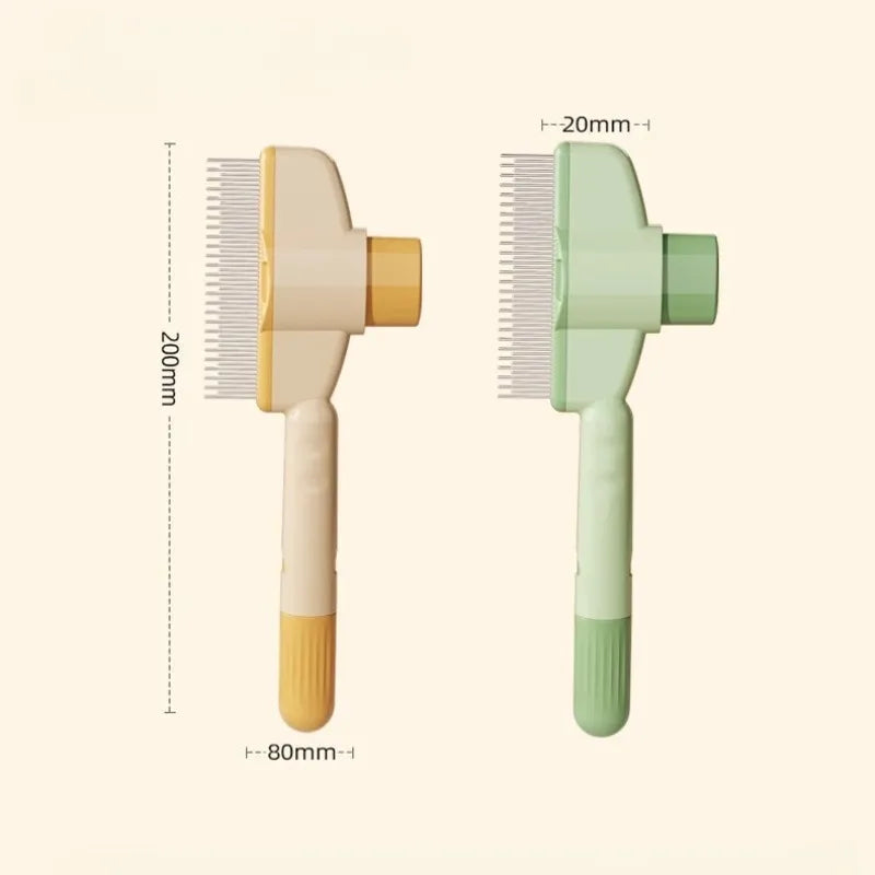 Stainless Steel Pet Flea Comb for Cats Floating Hair Removal Brush Grooming Cleaning Tool Pet Hair Removal Comb Pet Supplies