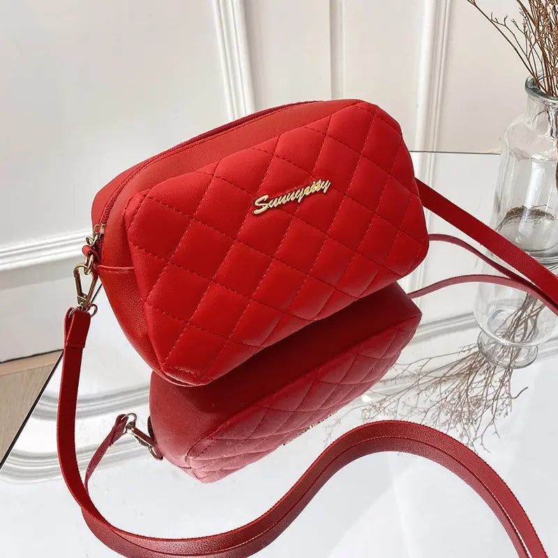 Tassel Small Messenger Bag For Women 2023 Trend Lingge Embroidery Camera Female Shoulder Bag Fashion Chain Ladies Crossbody Bags