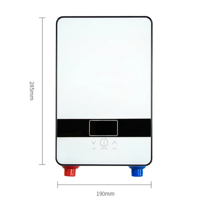 6500w Instant Tankless Water Heater 220v Thermostat Induction Heater Smart Touch Electric Heaters Shower Automatica High Quality